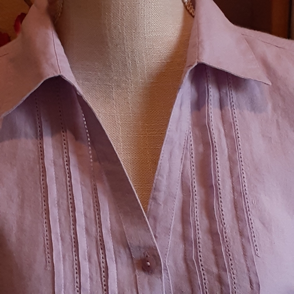 L. L. Bean Linen Sleeveless Button Front Shirt Size Small Sri Lanka - Picture 4 of 9